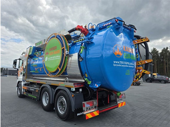 Vacuümwagen MAN WUKO KAISER EUR-MARK PKL 7.9 FOR CLEANING SEWAGE E: afbeelding 5