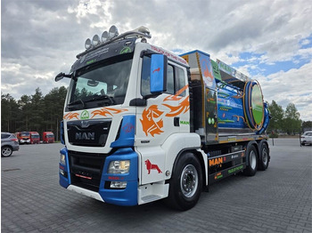 Vacuümwagen MAN WUKO KAISER EUR-MARK PKL 7.9 FOR CLEANING SEWAGE E: afbeelding 3