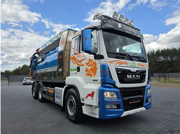 Vacuümwagen MAN WUKO KAISER EUR-MARK PKL 7.9 FOR CLEANING SEWAGE E: afbeelding 2