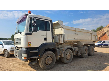 Kipper vrachtwagen MAN TGA 35.360