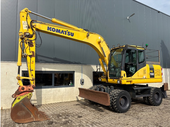 Mobiele graafmachine KOMATSU PW140