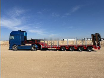 Nieuw Dieplader oplegger GVN Trailer 4 AXLE EXTENDABLE LOWBED: afbeelding 2