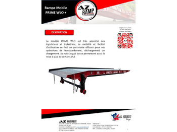 Nieuw Laadbrug AZ RAMP-PRIME PRIME WLO + 8 . Industrial Mobil Loading Ramp: afbeelding 3 Nieuw Laadbrug AZ RAMP-PRIME PRIME WLO + 8 . Industrial Mobil Loading Ramp: afbeelding 3