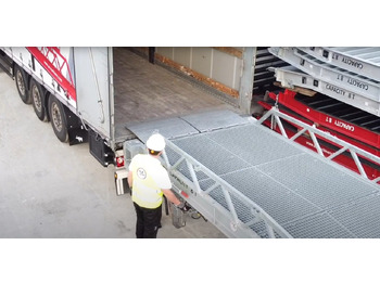Nieuw Laadbrug Loading Ramp with with hydraulic tilting bridge -  AZ RAMP - STAR- 12T FULL GALVA: afbeelding 4