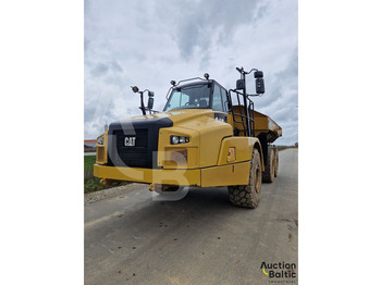 Kiepwagen met knikbesturing CATERPILLAR