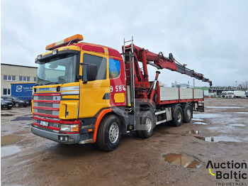 Kipper vrachtwagen SCANIA R124