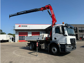 Kipper vrachtwagen MAN TGM 18.320