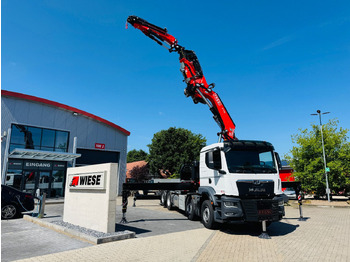 Vrachtwagen met open laadbak MAN TGS