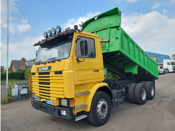 Kipper vrachtwagen SCANIA 143