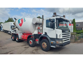 Betonmixer Scania P114-340 8x4 Mixer Full Steel Spring: afbeelding 2