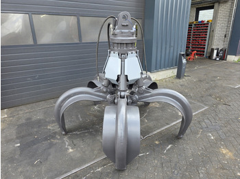 Grijper voor Bouwmachine Liebherr gm 65 poliepgrijper orange peel liebherr lh sennebogen fuchs mhl: afbeelding 3