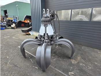 Grijper voor Bouwmachine Liebherr gm 65 poliepgrijper orange peel liebherr lh sennebogen fuchs mhl: afbeelding 2