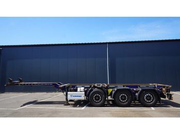 Containertransporter/ Wissellaadbak oplegger KRONE