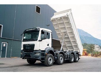 Kipper vrachtwagen MAN TGS 35.470