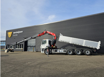Kraanwagen DAF CF 530 8x4-4 / FASSI 27.5 t/m CRANE + TIPPER: afbeelding 5