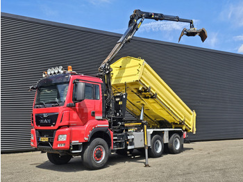 Kipper vrachtwagen MAN TGS 33.480