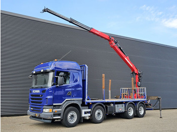 Vrachtwagen met open laadbak SCANIA G 440