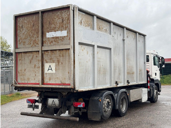 Kipper vrachtwagen MAN 26.360 TGS Pafinger PK12002 Glaskipper 2 Trennw.: afbeelding 4