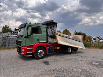 Kipper vrachtwagen MAN