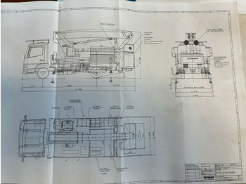 Vrachtwagen hoogwerker, Bedrijfswagen Mercedes-Benz 815 4x2 Hubarbeitsbühne Wumag  170 high 17 m Mercedes-Benz 815 4x2 Hubarbeitsbühne Wumag  170 high 17 m: afbeelding 5