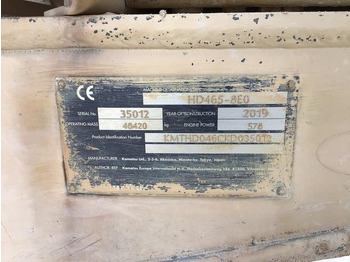 Zelfrijdende kiepwagen Komatsu HD465-8EO: afbeelding 5