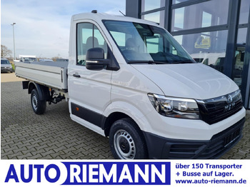 Bestelwagen met open laadbak MAN TGE 3.140
