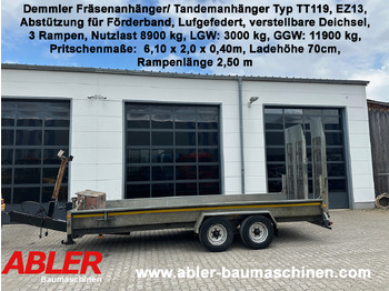 Dieplader aanhangwagen