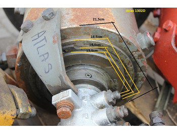 Onderdelen voor Graafmachine Atlas 1302D: afbeelding 2