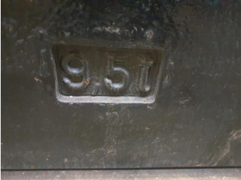 Tegenwicht voor Bouwmachine Krupp KMK 5160 counterweight 9,5t: afbeelding 5