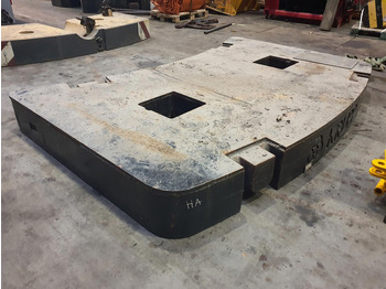 Tegenwicht voor Bouwmachine Krupp KMK 5160 counterweight 9,5t: afbeelding 4