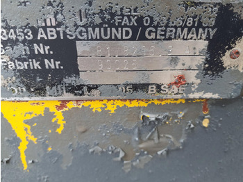 As en onderdelen voor Kraan Liebherr LTM 1160-2 axle 5 LT81PL478: afbeelding 5 As en onderdelen voor Kraan Liebherr LTM 1160-2 axle 5 LT81PL478: afbeelding 5