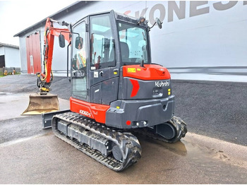 Minigraafmachine Kubota KX060-5 PYÖRITTÄJÄ, RASVARI YM.: afbeelding 2 Minigraafmachine Kubota KX060-5 PYÖRITTÄJÄ, RASVARI YM.: afbeelding 2