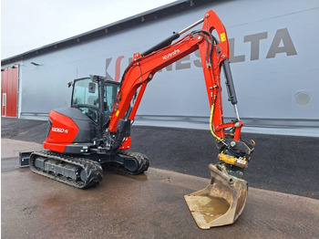 Minigraafmachine Kubota KX060-5 PYÖRITTÄJÄ, RASVARI YM.: afbeelding 5 Minigraafmachine Kubota KX060-5 PYÖRITTÄJÄ, RASVARI YM.: afbeelding 5