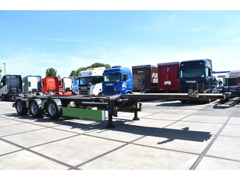Containertransporter/ Wissellaadbak oplegger RENDERS