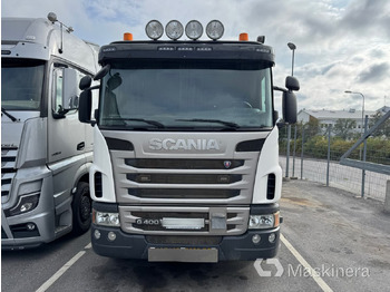 Haakarmsysteem vrachtwagen, Kraanwagen Lastväxlare Scania G400LB8X4*4HNA med HIAB kran: afbeelding 2
