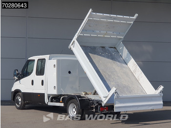 Kipper bestelwagen Iveco Daily 35C14 Kipper met Kist Dubbel Cabine Dubbellucht 3,5t Trekhaak Airco Cruise Euro6 Tipper Benne Kieper 2m3 Airco Trekhaak Cruise c: afbeelding 2