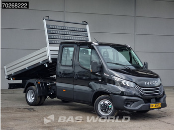 Nieuw Kipper bestelwagen Iveco Daily 35C21 3 zijdige Kipper Dubbel Cabine 210PK 3.0L Dubbellucht Airco Cruise LED Camera Tipper 2m3 Airco: afbeelding 2