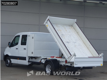 Kipper bestelwagen Mercedes-Benz Sprinter 514 CDI Kipper met Kist Dubbel Cabine Dubbellucht 3,5t Trekhaak Airco Cruise Euro6 Kieper Tipper Benne Airco Dubbel cabine Trekh: afbeelding 2
