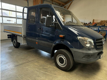 Bestelwagen met open laadbak, Bestelwagen met dubbele cabine Mercedes-Benz Sprinter 313 CDI Doka 4x4 Autom. AHK 3.5t: afbeelding 4