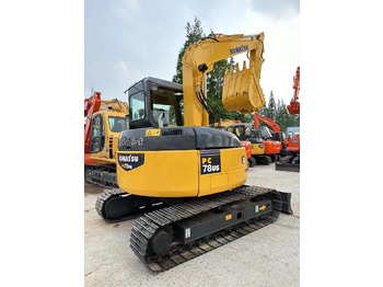 Rupsgraafmachine Komatsu PC78US Mini Excavator Good Price on Sale: afbeelding 2
