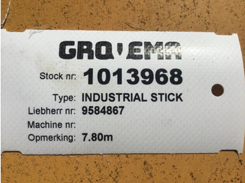 Nieuw Aanbouwdeel Liebherr Industrial Stick: afbeelding 4