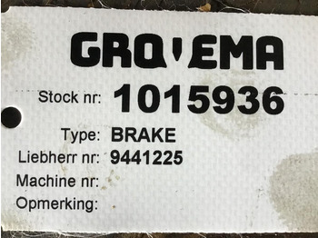 Remschijven LIEBHERR