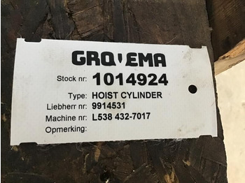 Hydraulische cilinder Liebherr Cylinder: afbeelding 2