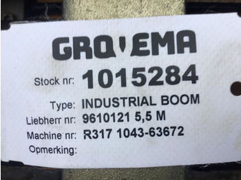 Carrosserie en exterieur Liebherr Industrial Boom: afbeelding 4