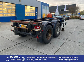 Containertransporter/ Wissellaadbak oplegger KRONE