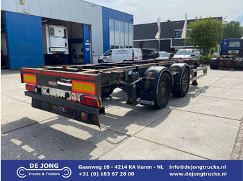 Containertransporter/ Wissellaadbak aanhangwagen RENDERS