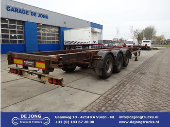 Containertransporter/ Wissellaadbak oplegger RENDERS