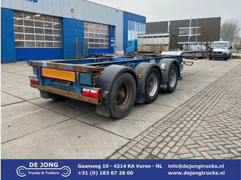 Containertransporter/ Wissellaadbak oplegger RENDERS
