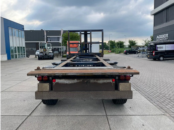Containertransporter/ Wissellaadbak oplegger Van Hool 20 FT Tipping chassis / kiepchassis: afbeelding 4