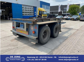 Containertransporter/ Wissellaadbak oplegger VAN HOOL 20'